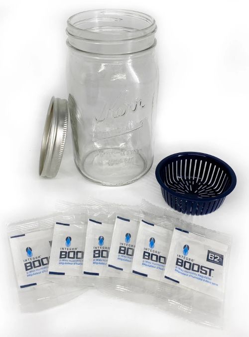 Integra Boost Kerr Humidity Kit - sklenice, držák, sáčky