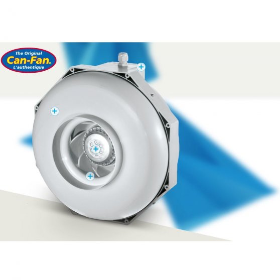 Can-Fan RK 200 mm - 820 m3/h, jednorýchlostný ventilátor