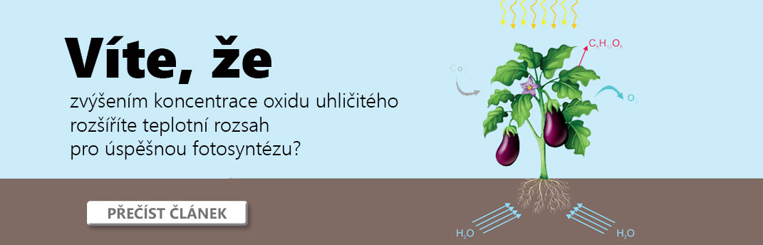 Více CO2, větší sklizně