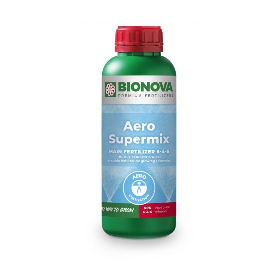 BioNova Aero Supermix 1 l, hnojivo pre rast a kvitnutie
