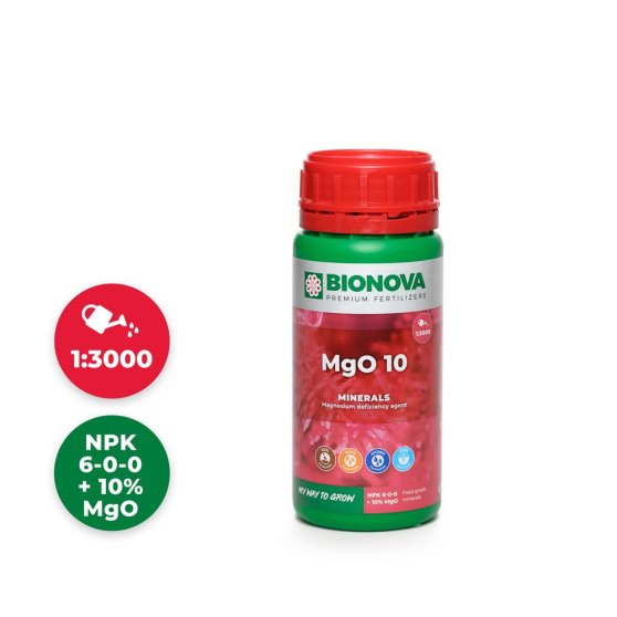 BioNova MgO 10 (horčík) 250 ml