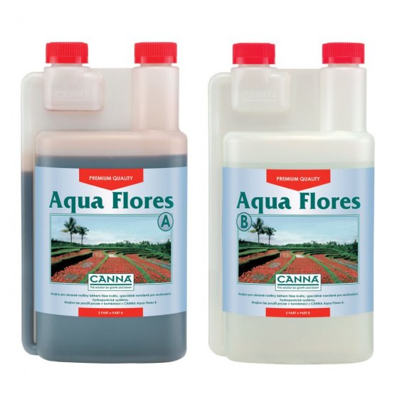 Canna Aqua Flores A+B 1 l, základní hnojivo na květ