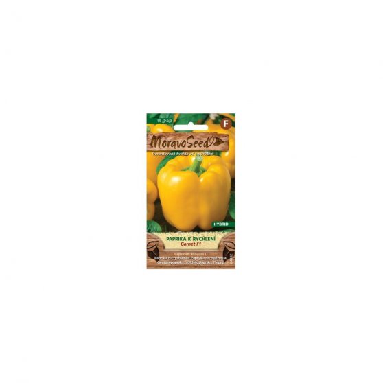 Semínka Paprika zeleninová k rychlení GARNET F1, žlutá, 15 s
