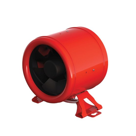 Ventilátor Rhino Ultra EC 125 mm - 280 m3/h, kovový ventilátor s EC motorom