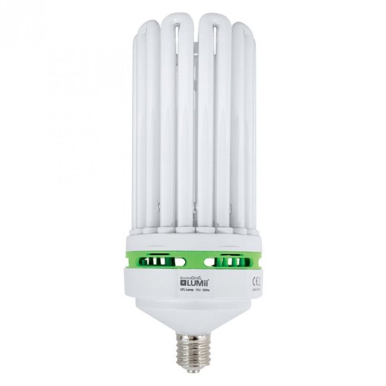 LUMii EnviroGro Super Cool White 300W CFL 14000 K, energeticky úsporná pestovateľská lampa