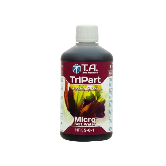 Terra Aquatica TriPart Micro Soft Water 500 ml, základní hnojivo mikro složka - měkká voda