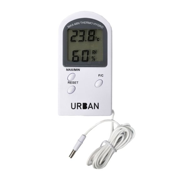 Urban Thermo-hygrometer MEDIUM, teploměr a vlhkoměr se sondou