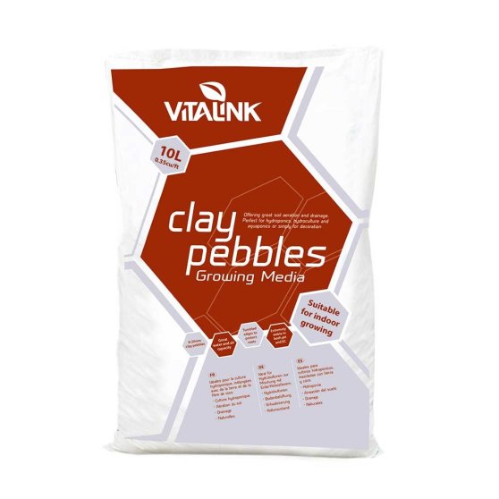 VitaLink Clay Pebbles 10 l, keramzit