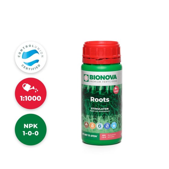 BioNova BN Roots 250 ml, koreňový biostimulátor