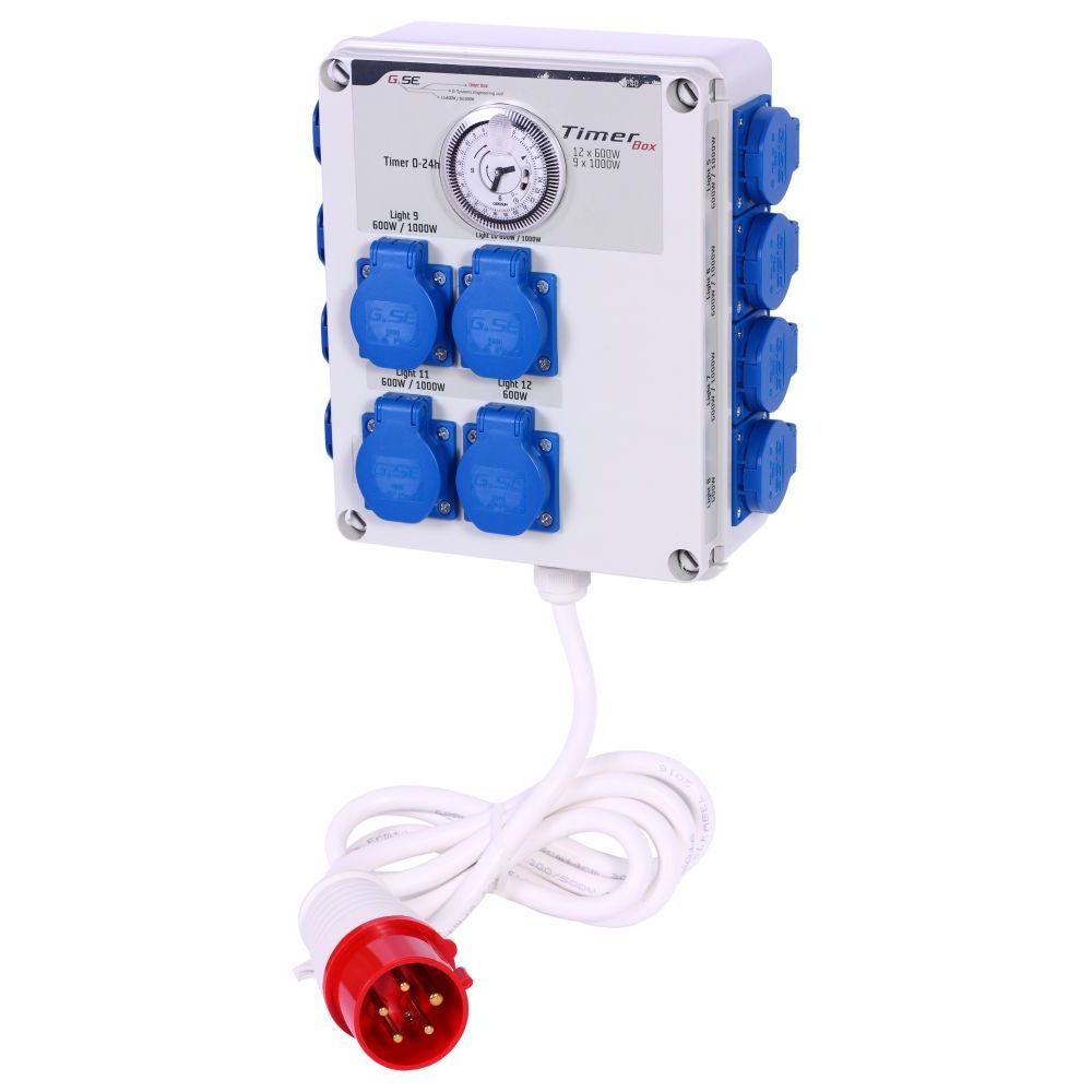 GSE Timer Box rozvodné skříně growmarket.cz
