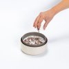 Plastia miska Microgreens - slonovina s kávovou sedlinou