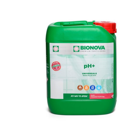 BioNova pH+ (KOH 24,5% hydroxid draselný) 5 l