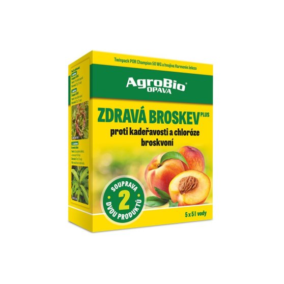 AgroBio Zdravá Broskev Plus proti kadeřavosti a chloróze