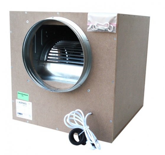 Airfan ISO-Box 1500 m3/h, odhlučněný ventilátor