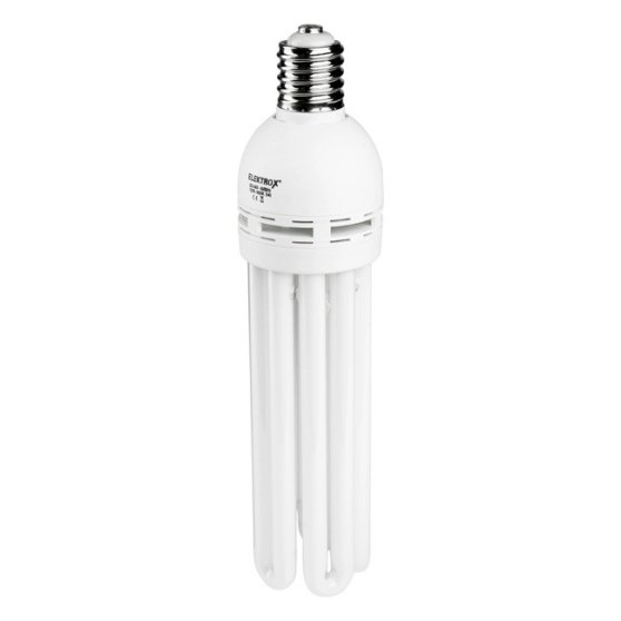 Úsporná CFL lampa ELEKTROX 125W, na růst 6500K