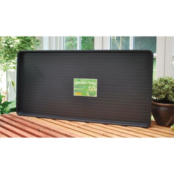 Garland Giant Garden Tray Black 110x55x5 cm, plastový podnos