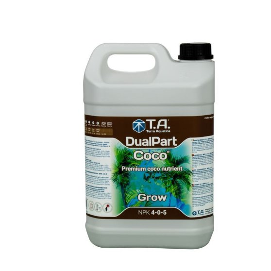 Terra Aquatica DualPart Coco Grow 5 l, základní hnojivo růstová složka