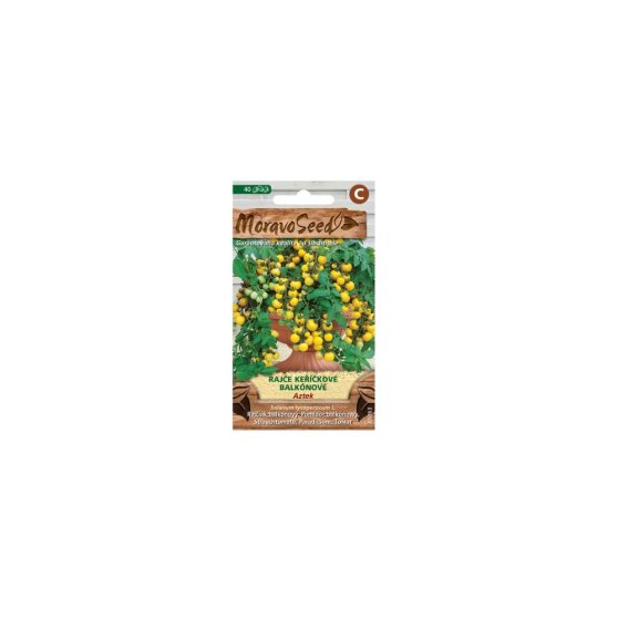 Semínka Rajče keříčkové balkónové AZTEK, žluté, 40 s