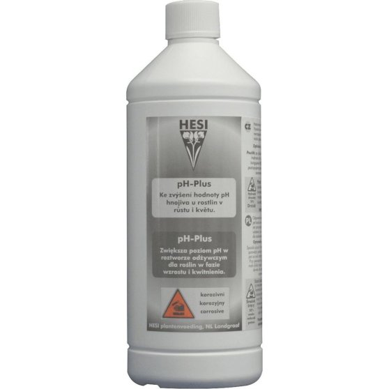 Hesi pH+ 1 l, 50% hydroxid draselný