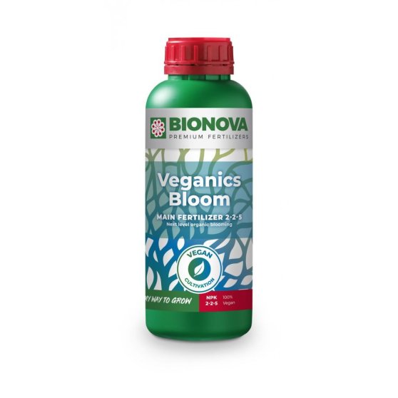 BioNova Veganics Bloom 1 l, vegánske hnojivo na kvety