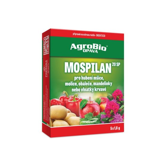 AgroBio Mospilan 20 SP proti mandelince, mšicím, molicím 5x1,8 g