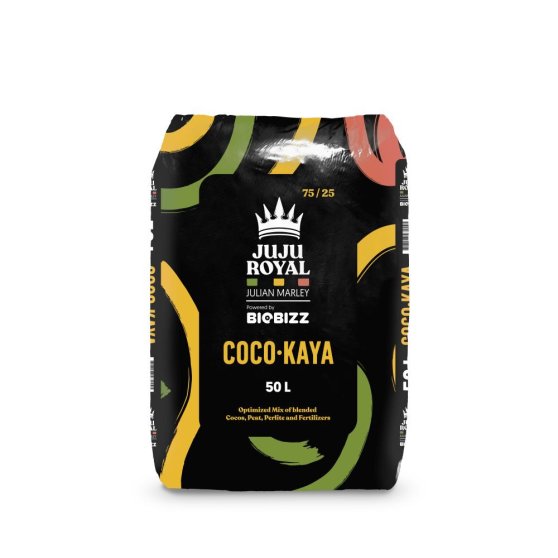 Biobizz Juju Royal Coco Kaya 50 l, kokosový substrát