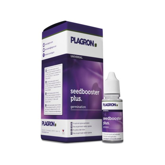 Speciální stimulátor Plagron Seedbooster Plus 10 ml zlepší a urychlí klíčivost semínek.