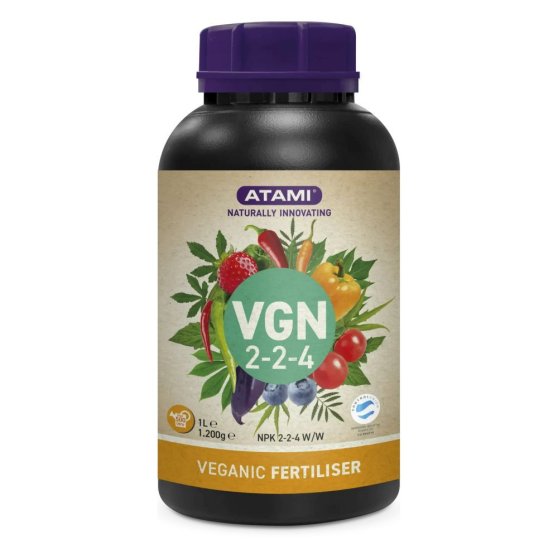 Atami VGN 2-2-4 Vegan hnojivo na růst 1 l