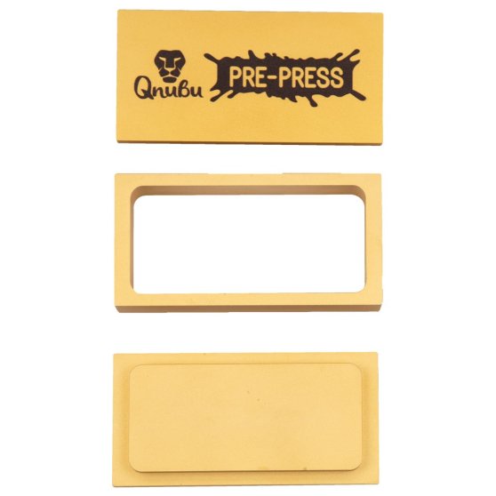 Qnubu Rosin Press hliníková předlisovací forma 5x10 cm