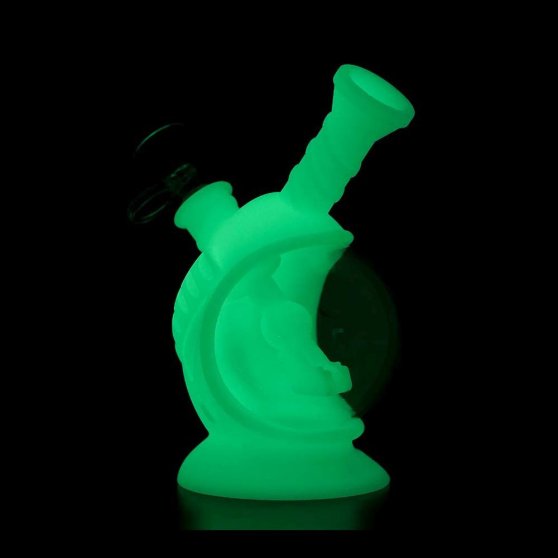 Bongthai Silicone Space Ship Bong 16.5 cm (Glow)