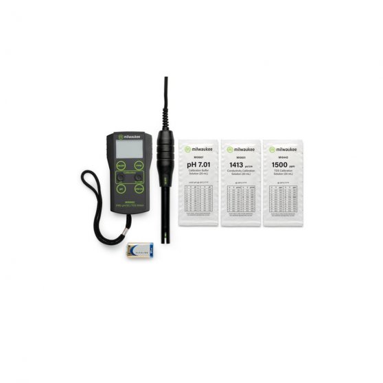 Milwaukee MW802, pH a EC/TDS meter s externou elektródou