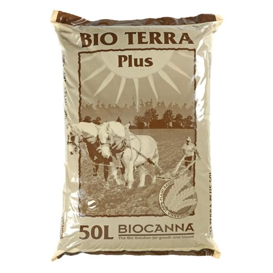 BioCanna Bio Terra Plus 50 l, organický substrát