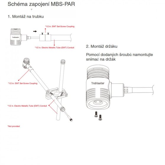 Kvantový senzor Trolmaster s plným spektrom (MBS-PAR)