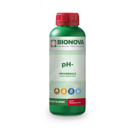 BioNova pH- (P2O5 24,5 % kyselina fosforečná) 1 l