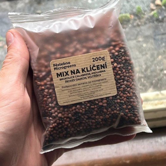 Směs semen pro domácí pěstování microgreens, 200 g