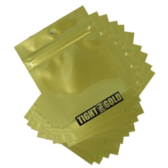 TightPac Golden Bag - vzduchotěsný uzavíratelný sáček 18x13 cm