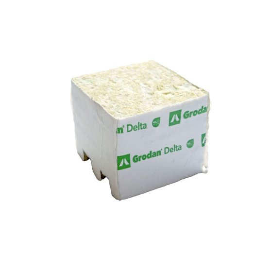 Grodan Delta NG2.0 75x75x65 mm, pěstební kostky bez díry, BOX 384 KS