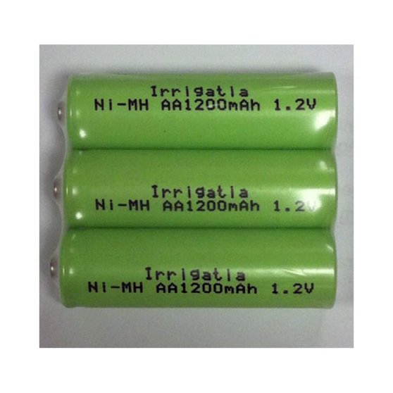 Náhradné dobíjacie batérie Irrigatia, 3 ks