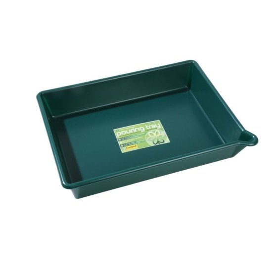 Garland Pouring Tray Green 53x40x9.5 cm, podmiska s výlevkou