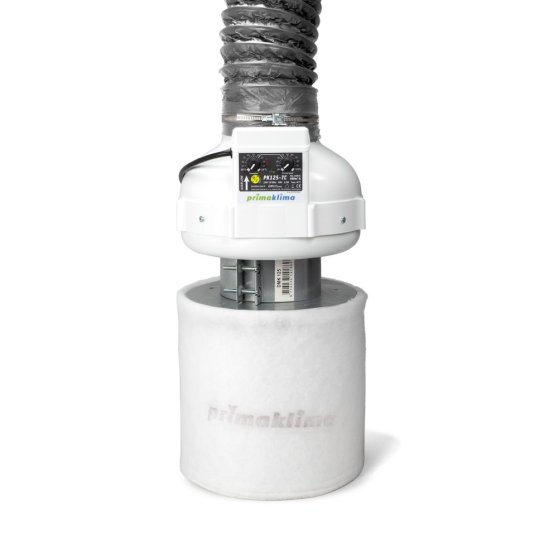 Prima Klima PK-Kombo 125-TC - 400 m3/h, ventilátor a filter