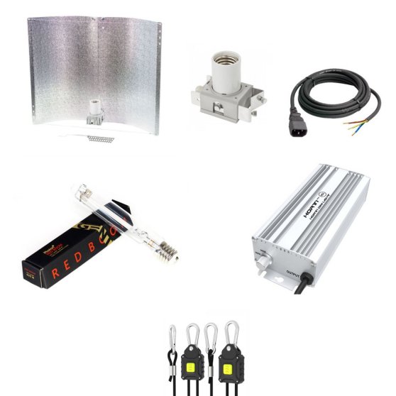 Kompletní set osvětlení 600W MEDIUM na 1-1.5 m2