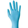 Modré nitrilové rukavice M, box 100 ks