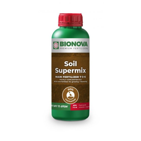 BioNova Soil Supermix 1 l, hnojivo na růst a květ