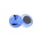 TightVac GrinderVac 60 ml, vzduchotěsná dóza s drtičkou průhledná modrá