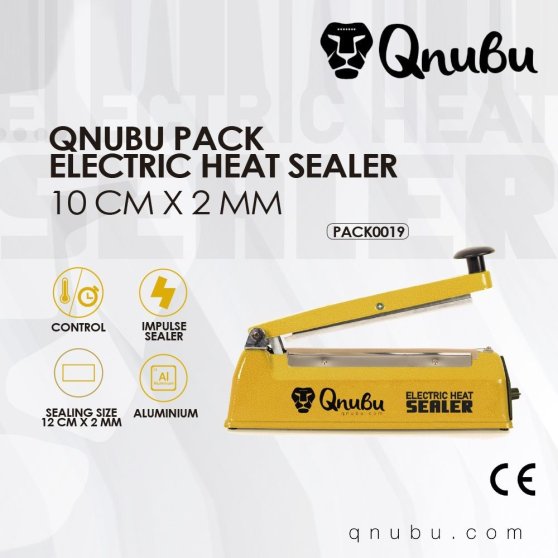 Qnubu Pack Sealer, elektrický zažehlovací stroj