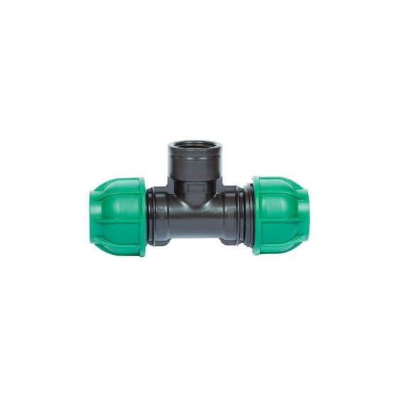 CONNECTO T - kus s vnitřním závitem na odbočce 20x3/4″ x 20 mm