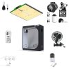 Kompletní grow box URBANBOX LED Vipar 2x 100W Set Wide, 120x60x180 cm