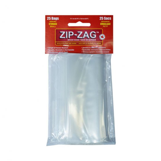 Zip-Zag sáček S 19x16 cm 30 g, 25 ks