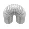 Alu PVC 125 mm ventilační potrubí, 3 m střih
