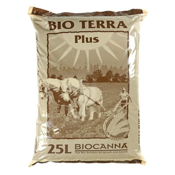 BioCanna Bio Terra Plus 25 l, organický substrát